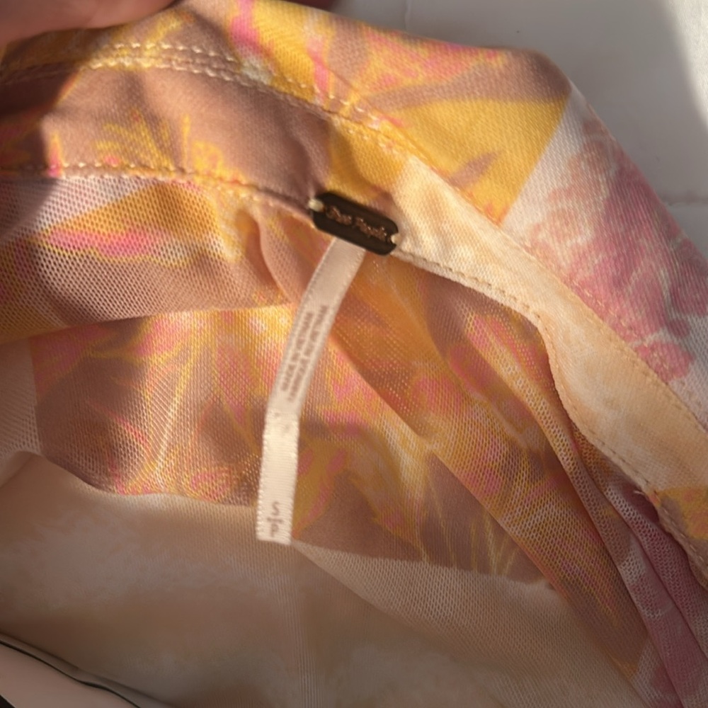 Free people sheet button down - Picture 2 of 2